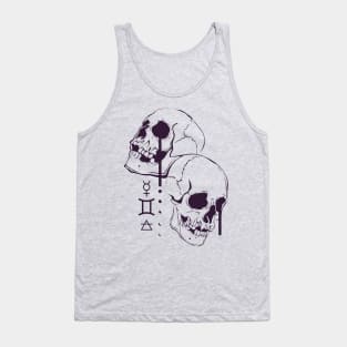 Horoscope: Gemini (dark) Tank Top